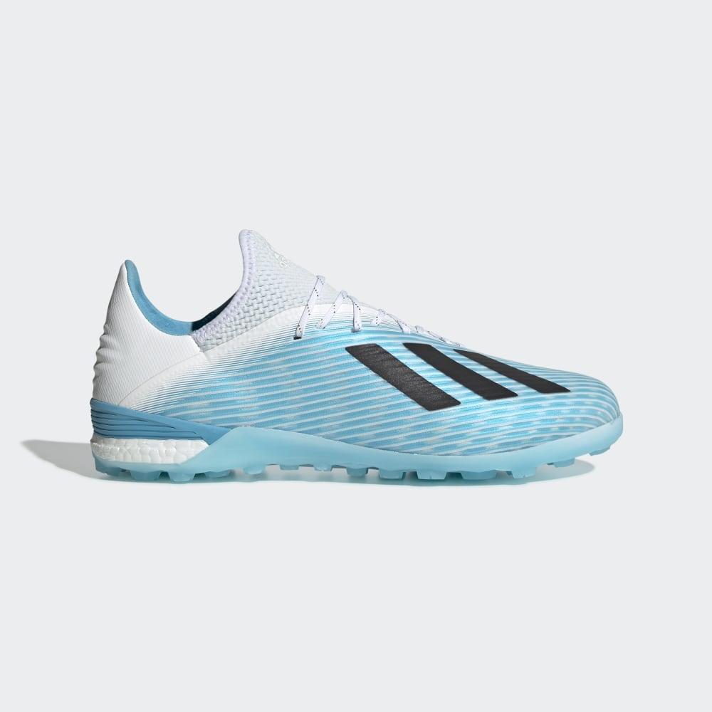 Adidas X 19.1 Turf Hrvatska - Muške Tenisice Za Nogomet - Svijetlo Plave/Crne/Roze (XQVFMD426)